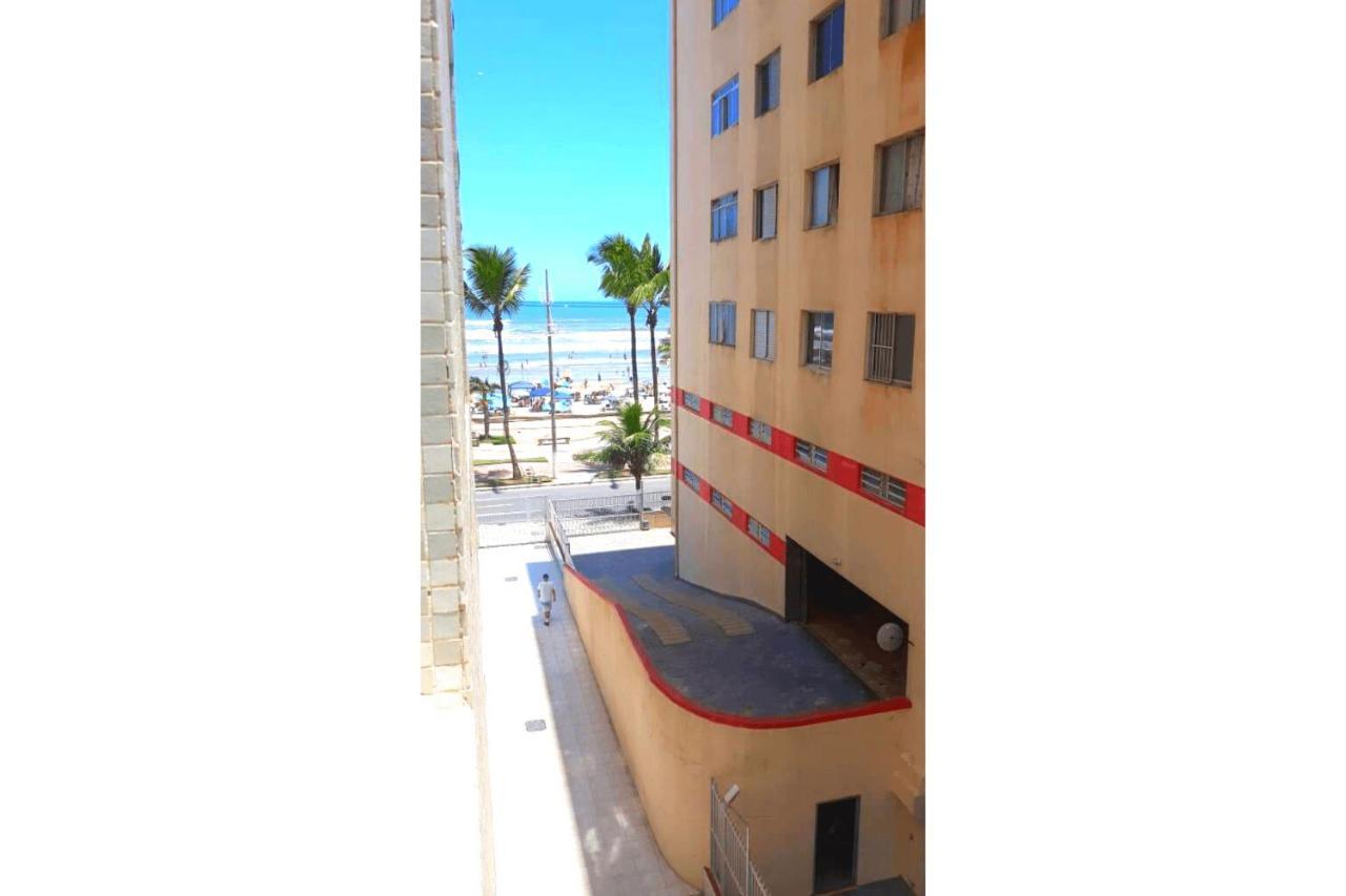 Apartamento Na Vila Caicara Em Predio Frente Mar Com Excelente Localizacao Por Reserva Praia プライア・グランデ エクステリア 写真