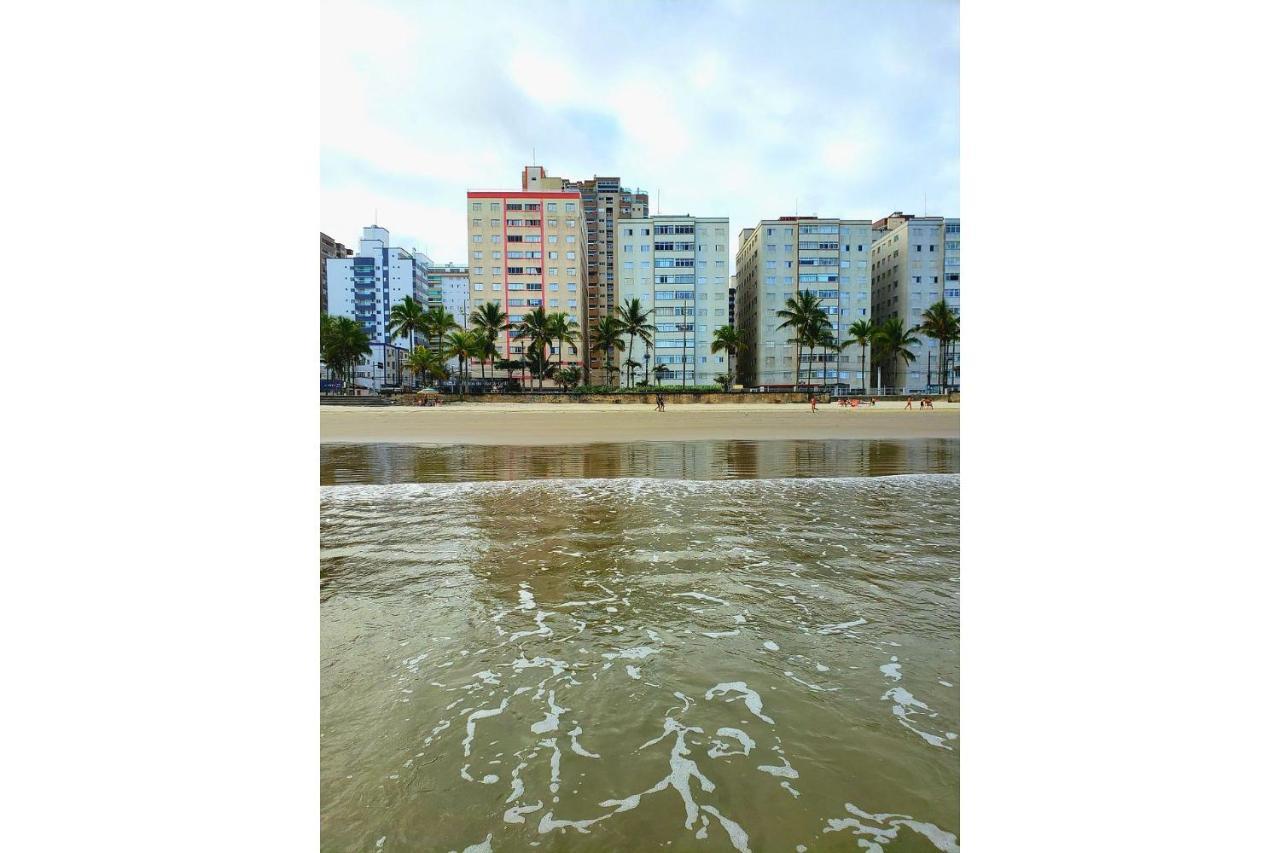 Apartamento Na Vila Caicara Em Predio Frente Mar Com Excelente Localizacao Por Reserva Praia プライア・グランデ エクステリア 写真